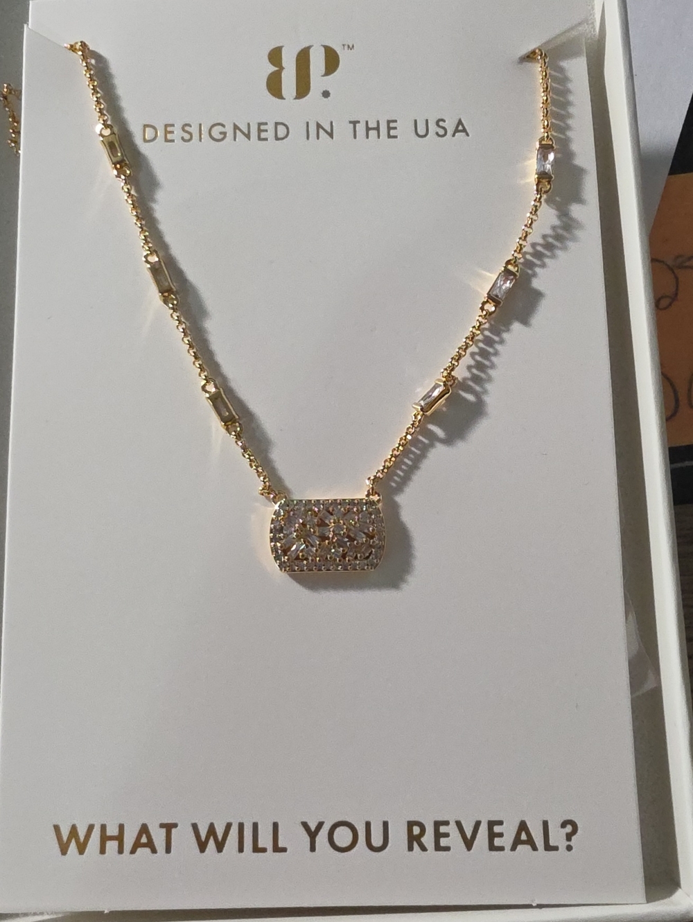 BP LUMINA "Statement Splurge" Gold Necklace